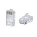 Коннектор RJ45 (8P8C) под витую пару кат.5E универс. для ож и мж кабеля для проводников s=105мм по изоляции Cabeus 7009c Коннектор RJ45 (8P8C) под витую пару кат.5E универс. для ож и мж кабеля для проводников s=105мм по изоляции Cabeus 7009c