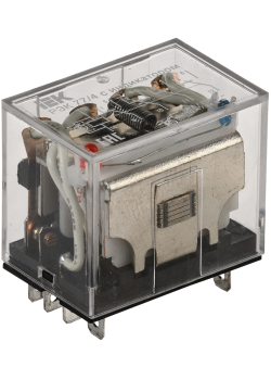 Реле РЭК77/4 с индикацией 10А 12В AC IEK