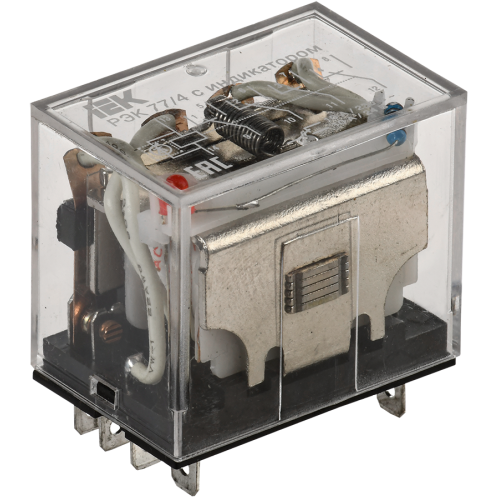 Реле РЭК77/4 с индикацией 10А 12В AC IEK