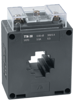 Трансформатор тока ТТИ-30 250/5А 5ВА 0,5 IEK