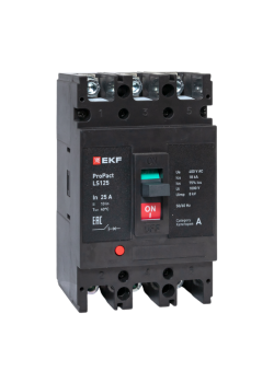 ProPact LS125 25А 3P 18кА EKF