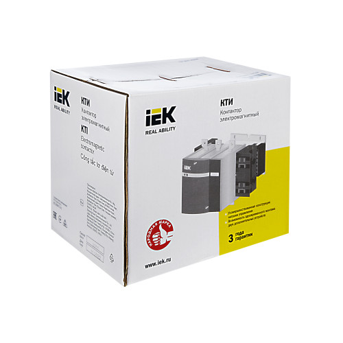 Контактор КТИ-5150 150А 230В/АС3 IEK Контактор КТИ-5150 150А 230В/АС3 IEK