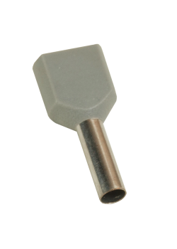 Наконечник штыревой втулочный под два провода НШвИ2 OptiKit T-Shv2-PVC- 2,5-10(100шт)