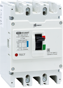Выключатель автоматический PRO.KVАNT TM-250N 3P 250А 35кА Контактор