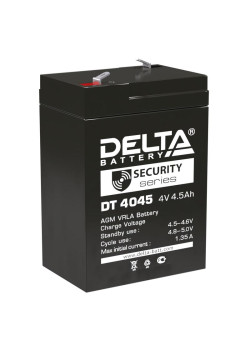 Аккумулятор ОПС 4В 4.5А.ч для прожекторов Delta DT 4045