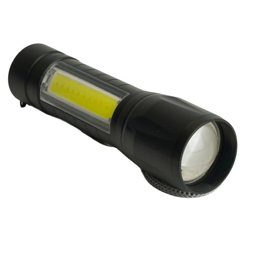 Фонарь ручной Feron TH2408 с аккумулятором USB ZOOM Фонарь ручной Feron TH2408 с аккумулятором USB ZOOM