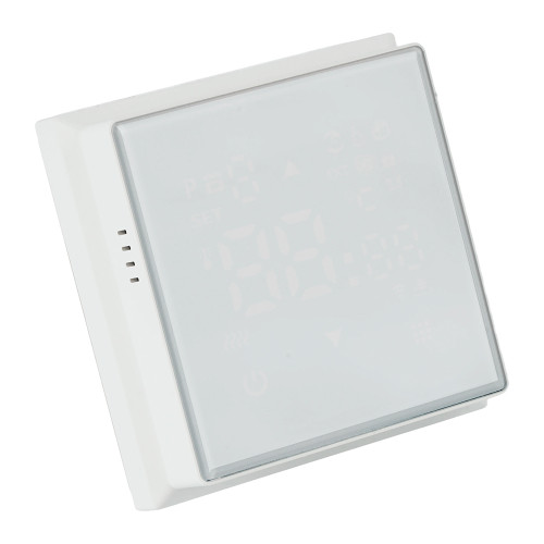 Терморегулятор Wi-Fi (механизм), STEKKER, 250В, 3500Вт, серия Эмили, RSW00-5119-01, белый фарфор, soft touch Терморегулятор Wi-Fi (механизм), STEKKER, 250В, 3500Вт, серия Эмили, RSW00-5119-01, белый фарфор, soft touch