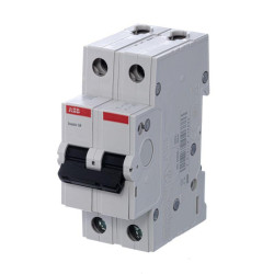 Выключатель автоматический модульный 2п C 10А 4.5кА Basic M BMS412C10 ABB 2CDS642041R0104