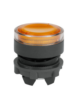 Головка кнопки OptiSignal D22 A5-PL-5 с подсветкой желтая пластик ZB5AW353