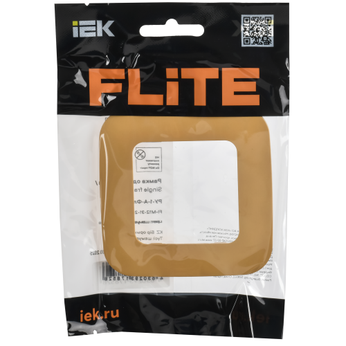 FLITE Рамка 1-местная РУ-1-А-ФлШм шамуа IEK