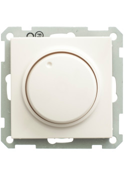 W59 СВЕТОРЕГУЛЯТОР (диммер) поворотно-нажимной, LED, RC, 400Вт, механизм, СЛОНОВАЯ КОСТЬ