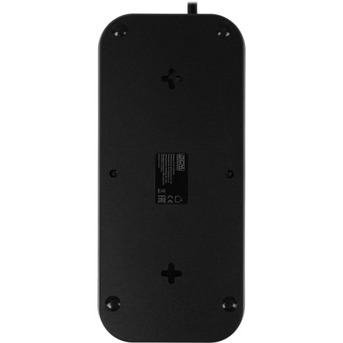 Сетевой фильтр Powercom SP-08 USB03AB 1.8м 1.8м (8 розеток) черный (коробка) Сетевой фильтр Powercom SP-08 USB03AB 1.8м 1.8м (8 розеток) черный (коробка)