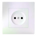 Розетка 1-м СП Pixel 16А IP20 без заземл. в сборе перламутр. TOKOV ELECTRIC TKE-PX-R1F-C04 Розетка 1-м СП Pixel 16А IP20 без заземл. в сборе перламутр. TOKOV ELECTRIC TKE-PX-R1F-C04
