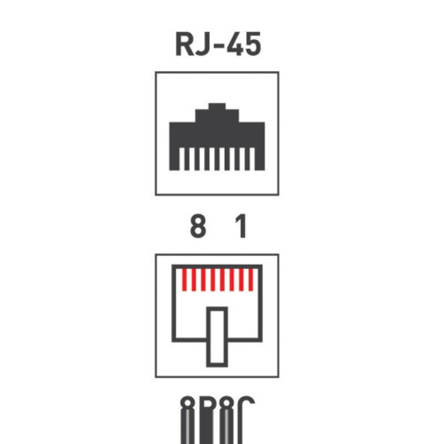 Джек компьютерный RJ45 (8P8C) кат.5E (уп.100шт) PROCONNECT 05-1021-6 Джек компьютерный RJ45 (8P8C) кат.5E (уп.100шт) PROCONNECT 05-1021-6