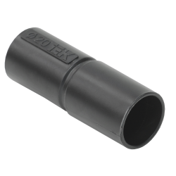 ELASTA Муфта труба-труба GI20G черная IEK