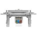 FLITE Розетка компьютерная RJ45 категория 6 UTP РК6-1-0-ФлА алюминий IEK FLITE Розетка компьютерная RJ45 категория 6 UTP РК6-1-0-ФлА алюминий IEK