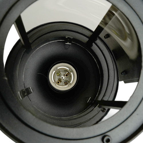 Светильник садово-парковый Feron PL761 на стену вниз 60W 230V E27,  черный