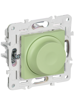 SKANDY Светорегулятор поворотный 600Вт SK-D01G мятный IEK