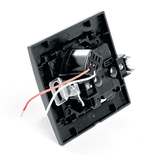 Розетка 1-местная c/з и с USB STEKKER, PST16-9011-03, 250В, 16А, с защитной шторкой, серия Эрна, черный Розетка 1-местная c/з и с USB STEKKER, PST16-9011-03, 250В, 16А, с защитной шторкой, серия Эрна, черный