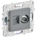 SKANDY Розетка двойная TV+RJ45 кат.5E SK-A14Gr серый IEK