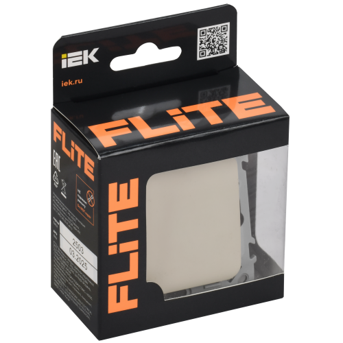 FLITE Подсветка встраиваемая 4000К ПЛ20-ФлСл сливочный IEK