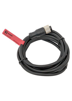 Кабель-разъем М12 4-PIN прямой PLG-12-4-2
