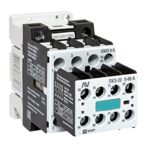 КМЭ 9А 1NO 400В АС 2НО+2НЗ EKF AVERES
