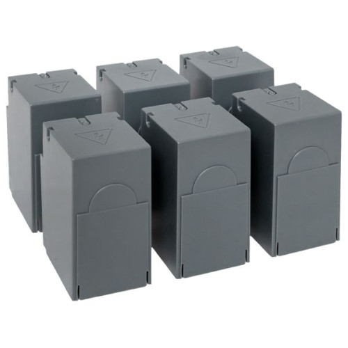 Комплект клеммных крышек (короткие) 6 шт. для рубильников TwinBlock 315-400А EKF Комплект клеммных крышек (короткие) 6 шт. для рубильников TwinBlock 315-400А EKF
