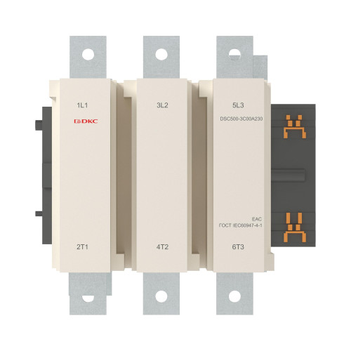 Магнитный контактор DSC800-3C00A230 800А 400кВт (AC3) кат 220В AC Магнитный контактор DSC800-3C00A230 800А 400кВт (AC3) кат 220В AC