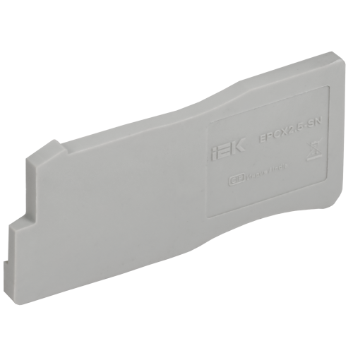 ARMAFIX Заглушка EPCX2.5-SN торцевая для клеммной колодки CX2.5-SN серая IEK ARMAFIX Заглушка EPCX2.5-SN торцевая для клеммной колодки CX2.5-SN серая IEK