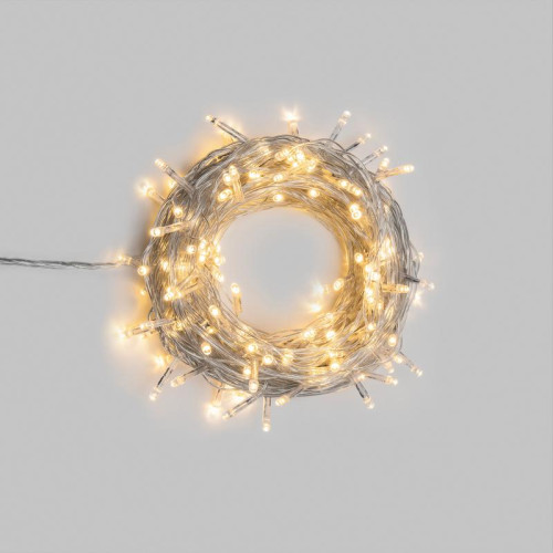 Гирлянда светодиодная Нить универсальная 25м 250 LED теплый бел. прозр. Neon-Night 304-096