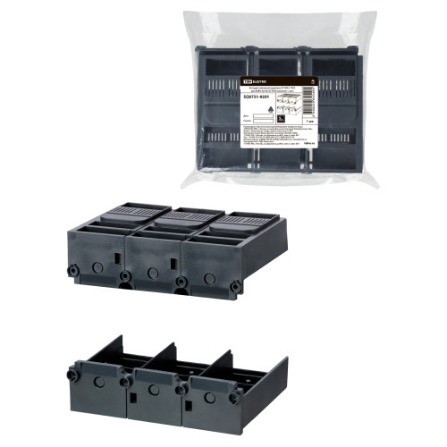 Заглушка клеммная короткая 3Р ЗКК-1 IP20 для ВА89-32/33/35 TDM (комплект 2 шт.)