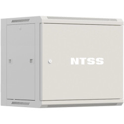 Шкаф коммутационный NTSS Премиум (NTSS-W12U6060FD) настенный 12U 570x600мм пер.дв.металл 60кг серый 500мм 27кг 220град. 635мм IP20 сталь