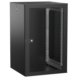 ITK UNITBOX W Шкаф настенный 18U 600х600мм дверь перфорированная черный