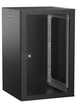 ITK UNITBOX W Шкаф настенный 18U 600х600мм дверь перфорированная черный