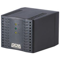 Стабилизатор напряжения/ Powercom TCA-1200 Black Tap-Change, 600W