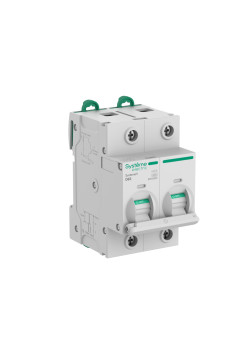 Systeme9 Автоматический выключатель (АВ) 27мм D 63A 2P 10 kA 400В
