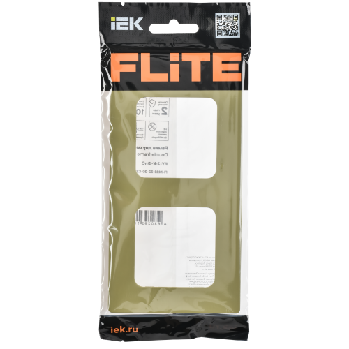 FLITE Рамка 2-местная РУ-2-К-ФлО оливковый IEK FLITE Рамка 2-местная РУ-2-К-ФлО оливковый IEK
