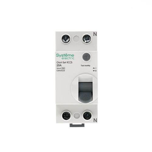 City9 Set ВДТ 25А 2P 30мА Тип-AC 230В City9 Set ВДТ 25А 2P 30мА Тип-AC 230В