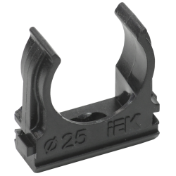 ELASTA Держатель с защелкой CF25 черный IEK