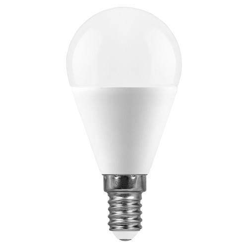 Лампа светодиодная Feron LB-750 Шарик E14 11W 175-265V 6400K Лампа светодиодная Feron LB-750 Шарик E14 11W 175-265V 6400K