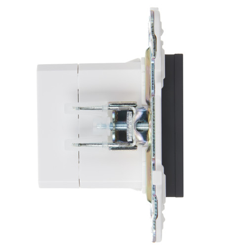 SKANDY Розетка USB A+C 3,1А SK-R14G графит IEK