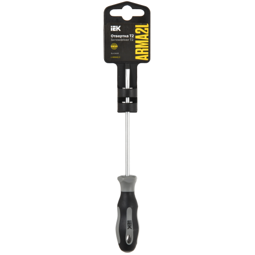 ARMATOOL Отвертка SL4,0х100 Т2 IEK
