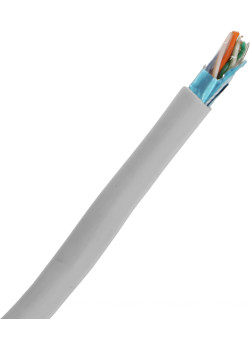 Кабель информационный ITK Generica BC1-C5E04-311-305-G кат.5E FTP 4 пары 24AWG PVC внутренний 305м серый