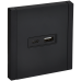 FORTE&PIANO Розетка USB A+C 18Вт FP151M металл черный IEK FORTE&PIANO Розетка USB A+C 18Вт FP151M металл черный IEK