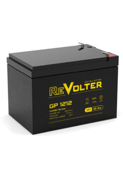 Аккумулятор 12В 12А.ч REVOLTER GP 1212