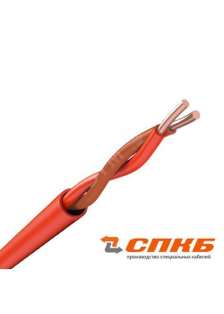 Кабель КПСТТнг(А)-HF 1х2х0.75 красный