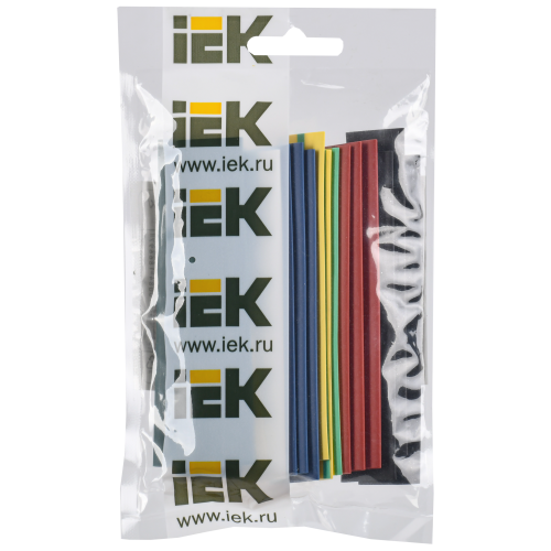 Набор ТТУ нг-LS 12/6мм L=100мм 7 цветов (21шт/упак) IEK Набор ТТУ нг-LS 12/6мм L=100мм 7 цветов (21шт/упак) IEK
