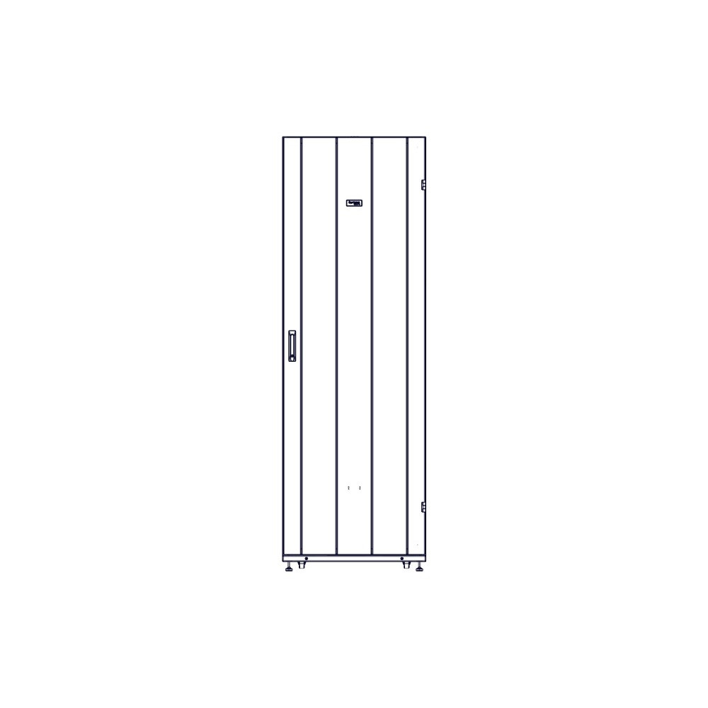 Шкаф Systeme Electric, серия Uniprom, 48U-750/1200, боковые панели 4шт, черный