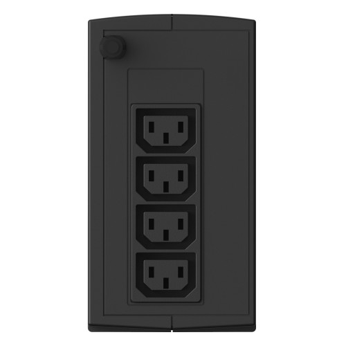 Башенный линейно-интерактивный ИБП/ ИБП CBR [ELN-675T-4I-LD] Line Interactive  675VA/360W 5Ah12V 4 x С13